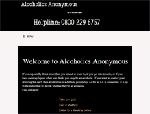Tablet Screenshot of aa.org.nz