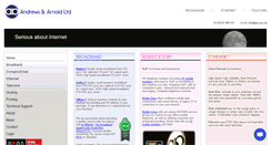 Desktop Screenshot of aa.net.uk