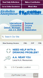 Mobile Screenshot of aa.org